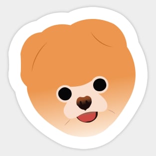 Pomeranian dog Sticker